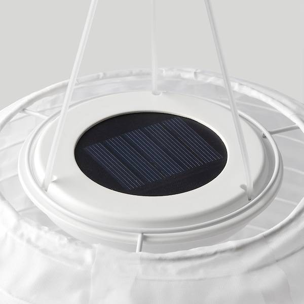 SOLVINDEN Solarhängeleuchte, LED, für draußen/oval weiß, Heißer Verkauf