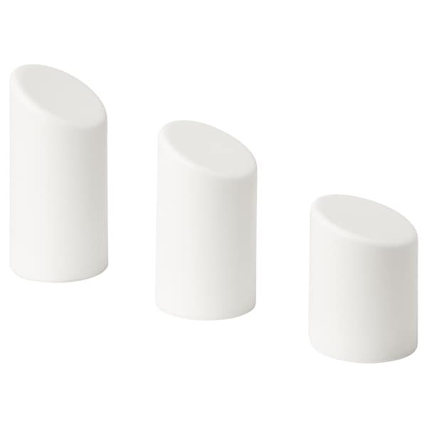ÄDELLÖVSKOG Blockkerze LED innen/außen 3er-Set