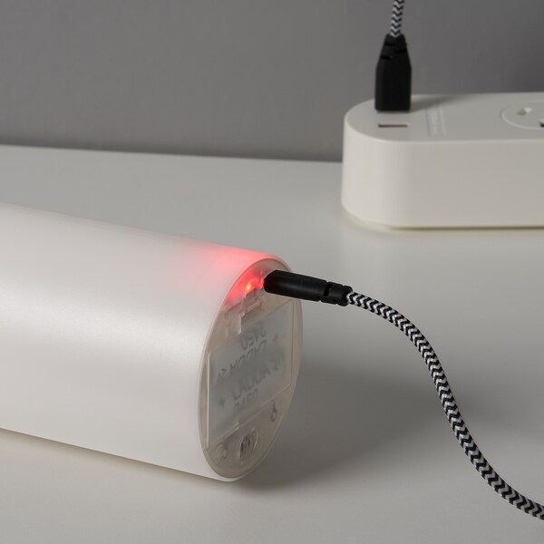 ÄDELLÖVTRÄD Blockkerze, LED, weiß/innen, Zeitlich begrenztes Angebot