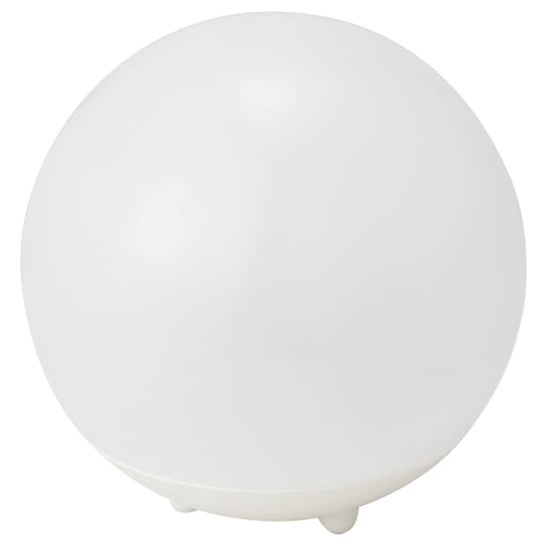 SOLVINDEN Solarstandleuchte. LED, für draußen/rund weiß
