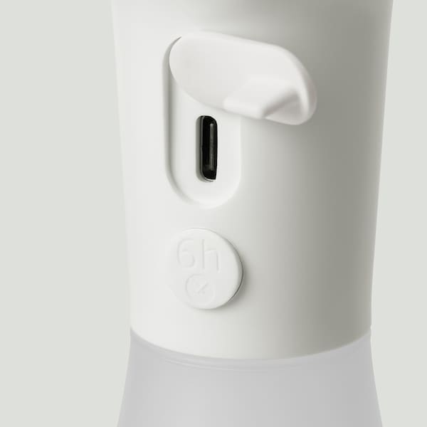 SOLVINDEN Tischleuchte, LED, batteriebetrieben für draußen/kegelförmig weiß, Tägliche Deals