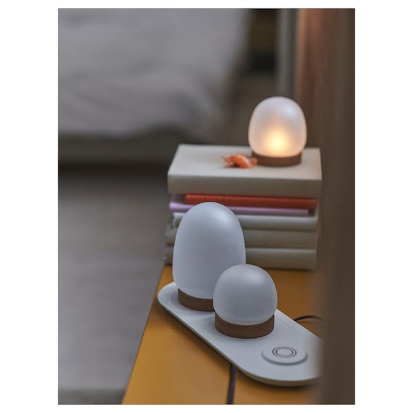 PRAKTSPIREA Dekobeleuchtungs-Set, LED 4-tlg., mit Ladepad Super Sparpreis