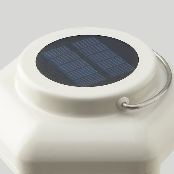 SOLVINDEN Solartischleuchte, LED, Laterne/beige, Begrenzte Freigabe