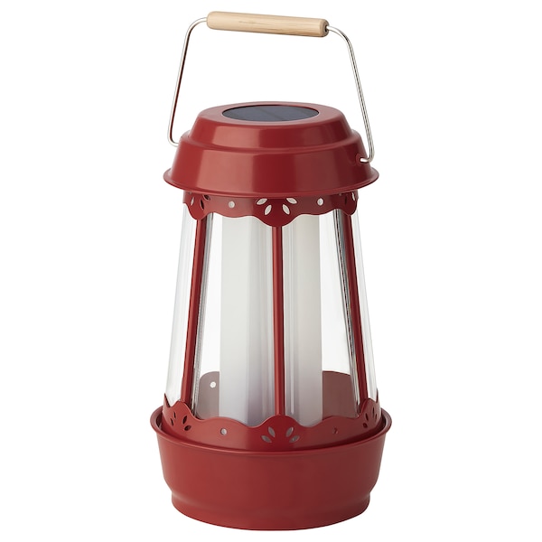 SOLVINDEN Solartischleuchte, LED, Haus/rot, Neueste Stile