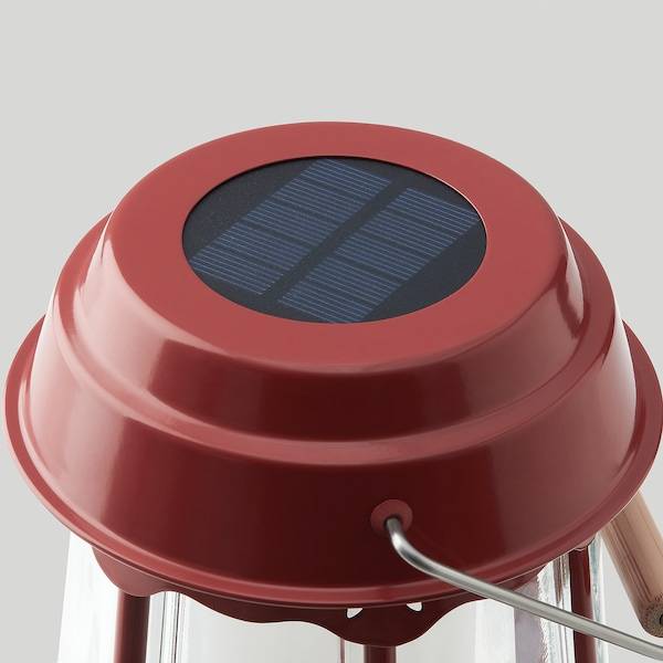 SOLVINDEN Solartischleuchte, LED, Haus/rot, Neueste Stile