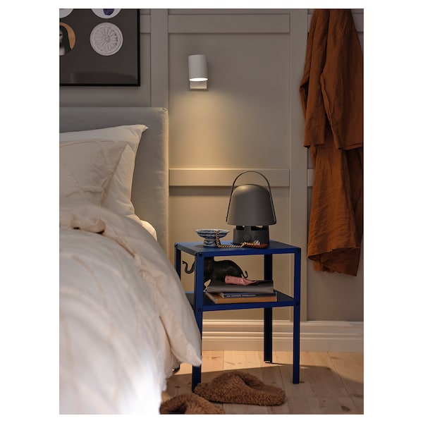VAPPEBY Leuchte m Bluetooth-Lautsprecher, für draußen/grau Bis zu 50% Rabatt