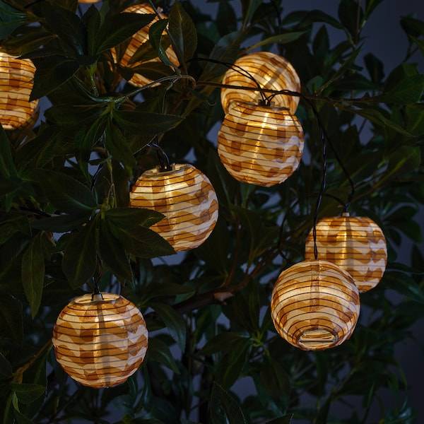 SOLVINDEN Lichterkette (12), LED, für draußen batteriebetrieben/gelb Wellen Bis zu 60% Rabatt