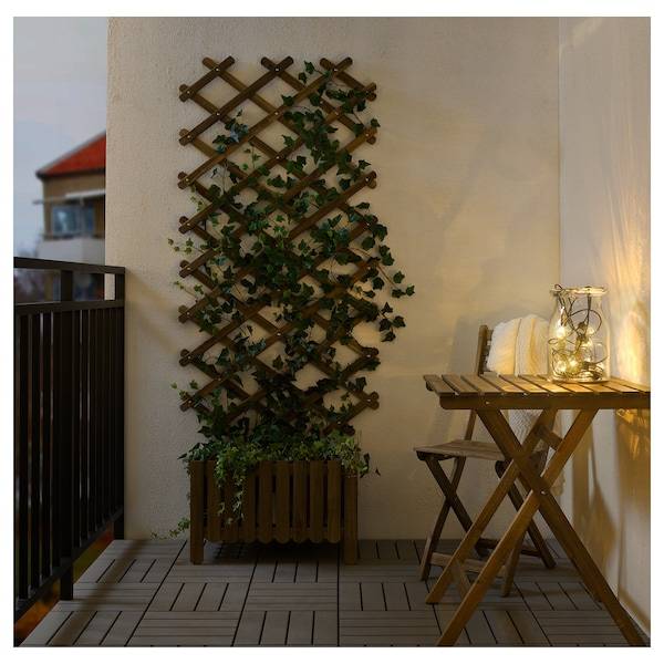 UTSUND Lichterkette (12), LED, für draußen/batteriebetrieben schwarz Nur für heute