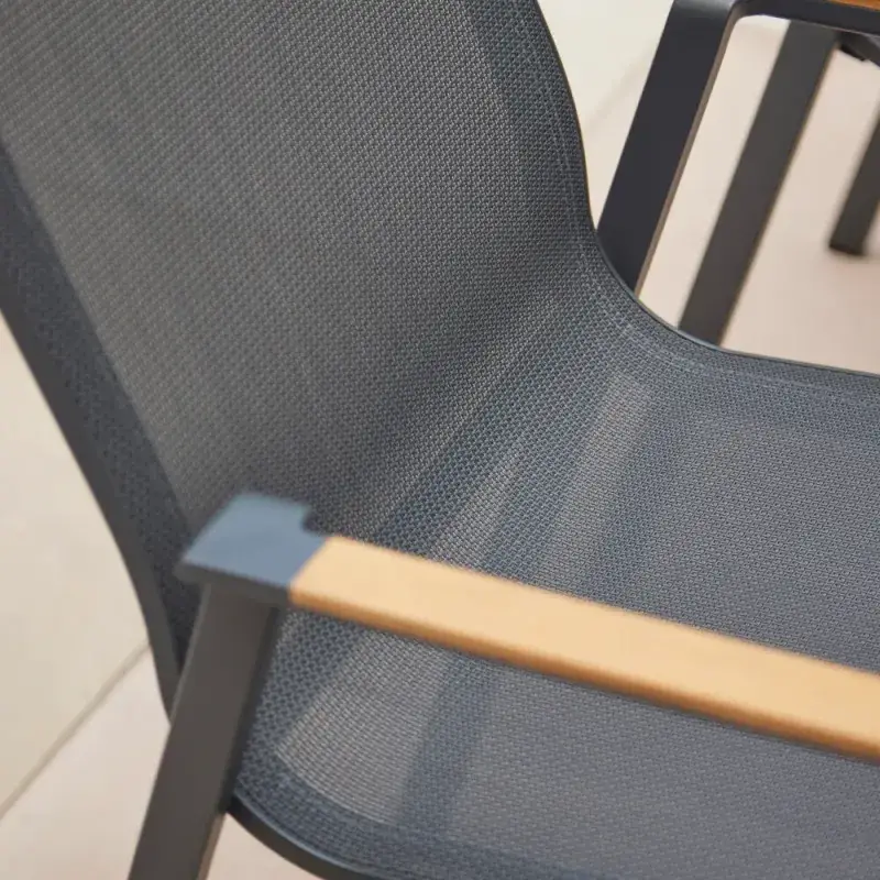 Siena Garden Rondo Stapelsessel RANOTEX® grau Fabrikverkauf