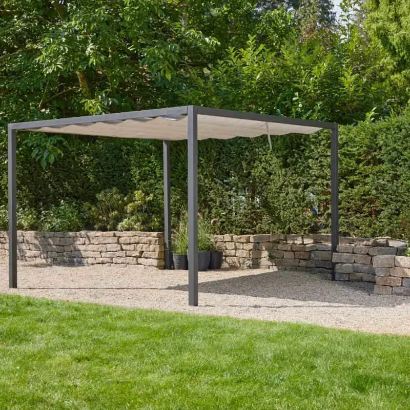 Siena Garden Schattenmanufaktur® Dachbezug-Set Libera silber Muttertagsangebot