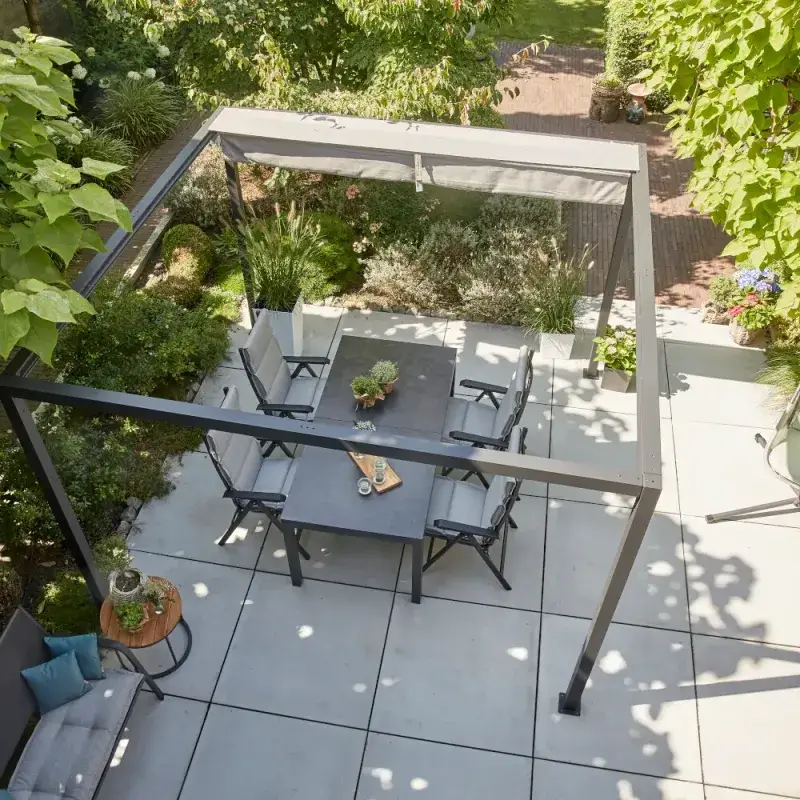 Siena Garden Schattenmanufaktur® Dachbezug-Set Libera silber Muttertagsangebot