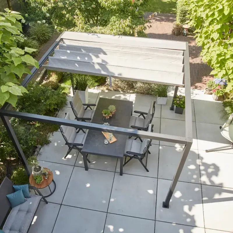 Siena Garden Schattenmanufaktur® Dachbezug-Set Libera silber Muttertagsangebot