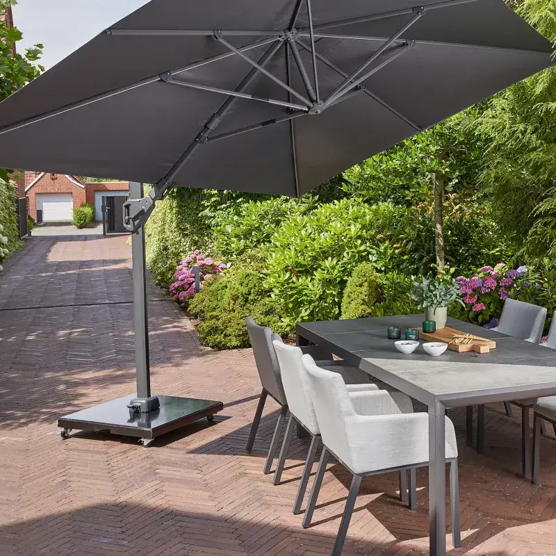 Siena Garden Schirmständer Ferona Granit 90 kg schwarz Tiefpreis