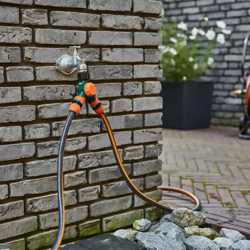 Siena Garden 2-Wege-Verteiler, mit zentralem Regulierknopf Letzte 2 Tage