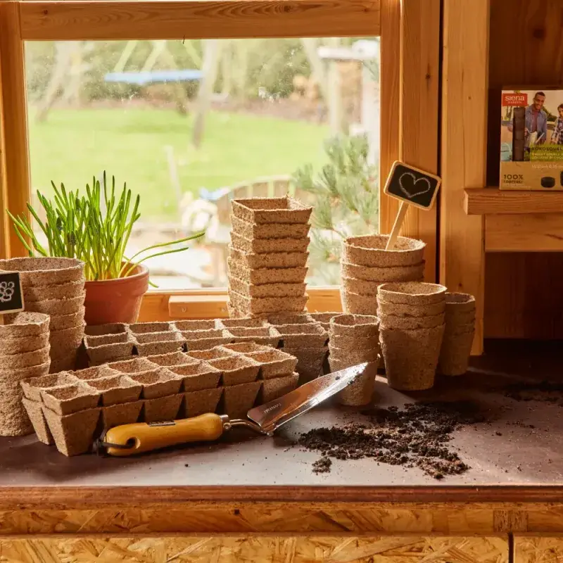 Siena Garden 36 Bio-Anzuchttöpfe Ø5cm Bis zu 65% Rabatt