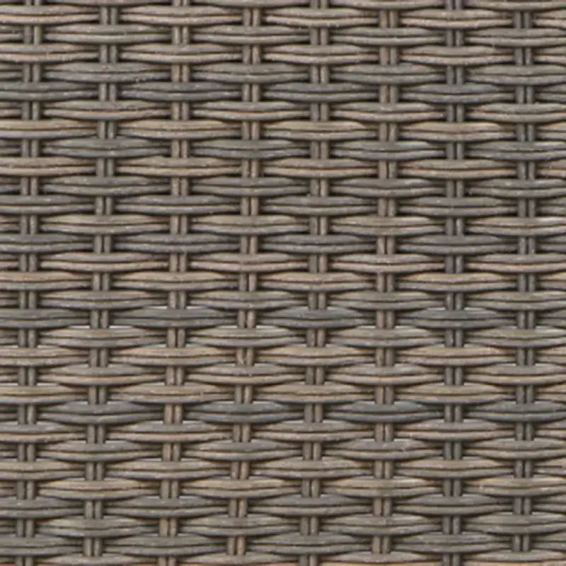 Siena Garden 3 Meter Geflechtstrang, doppel-halbrund 8 x 2 mm, bronze Versandkostenfrei