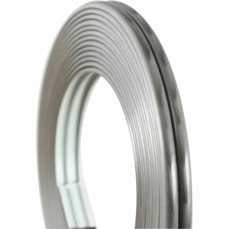 Siena Garden 3 Meter Geflechtstrang, doppel-halbrund 8 x 2 mm, mix-grey Großer Ausverkauf
