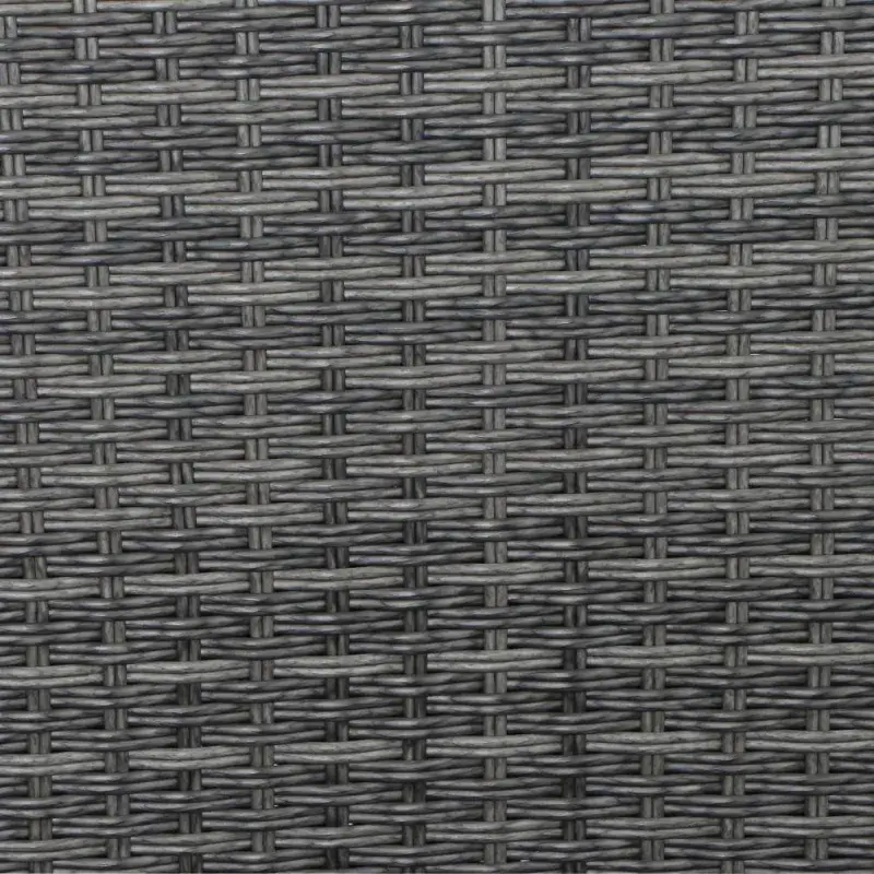 Siena Garden 3 Meter Geflechtstrang, doppel-halbrund 8 x 2 mm, mix-grey Großer Ausverkauf