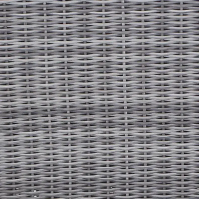 Siena Garden 3 Meter Geflechtstrang, halbrund 7 x 3,5 mm, blau-grau Preisnachlass