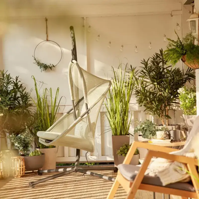 Siena Garden Yobaya Hängekorb Polyester Air-Mesh light green Bis zu 50% Rabatt