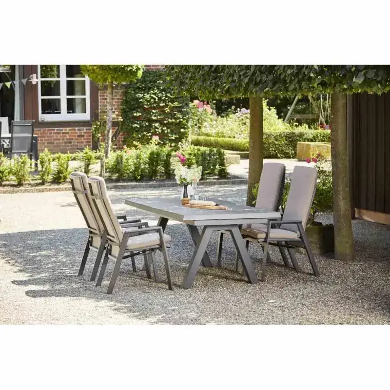 Siena Garden Anka Sesselauflage Hochlehner 123 cm Speichern exportieren