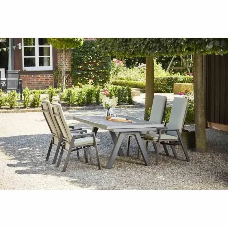 Siena Garden Anka Sesselauflage Hochlehner 123 cm Im Verkauf
