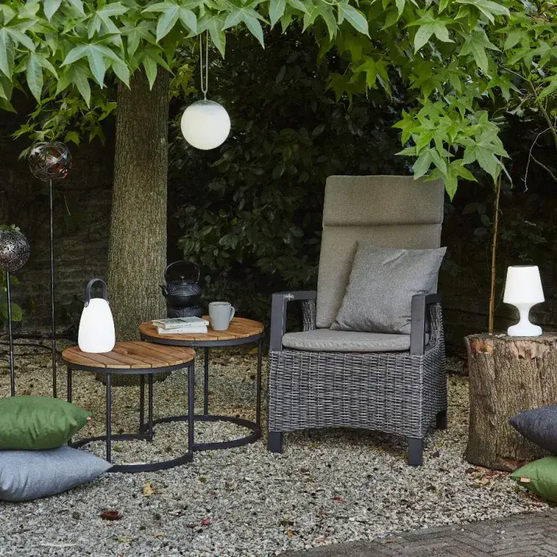 Siena Garden Solarhängekugel, 20cm, ws Fabrikverkauf