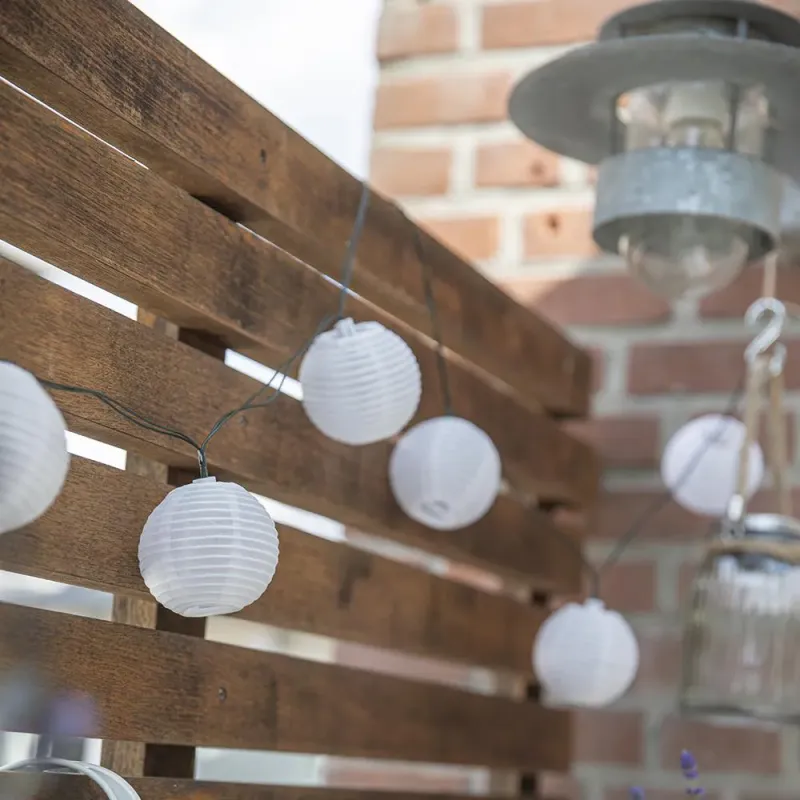 Siena Garden Solar-Lichterkette 10er weiß, Limitierter Zeitrabatt