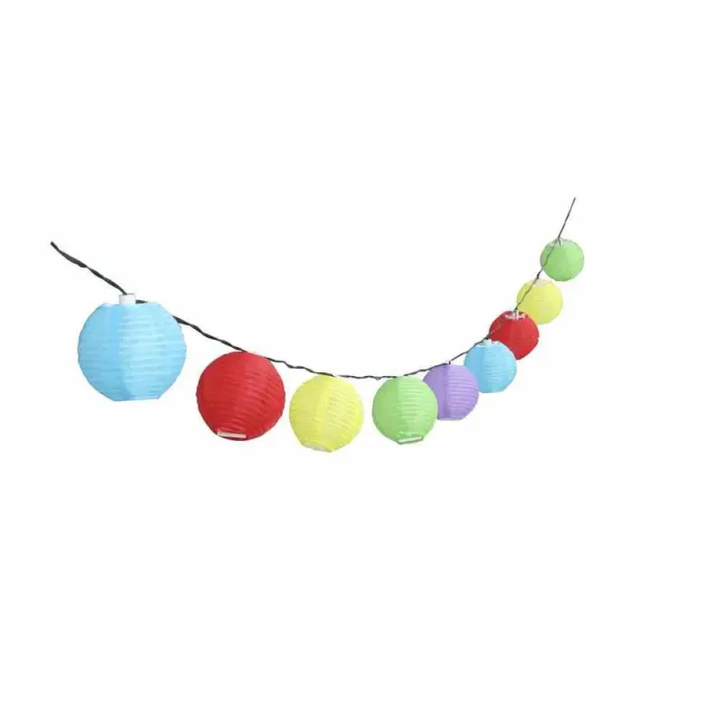 Siena Garden Solar-Lichterkette 10er multicolor, Fabrik Onlineshop
