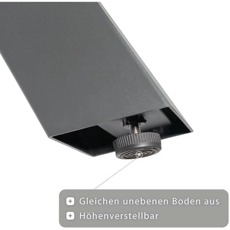 Siena Garden Tirana Gartentisch HPL ferro Osterangebot