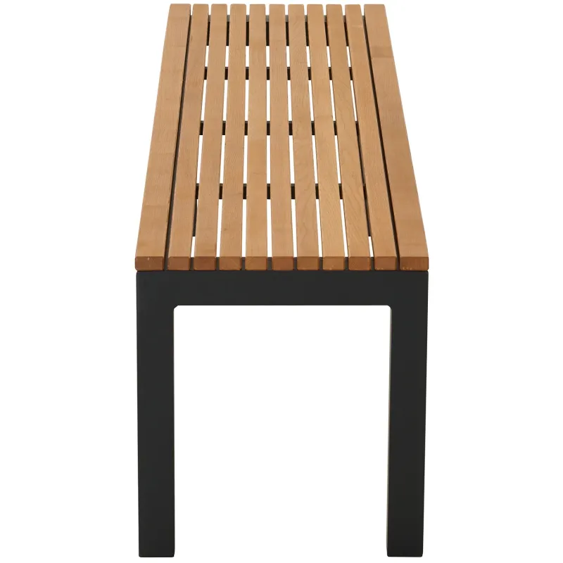 Siena Garden Bozen Bank ohne Rückenlehne 3-Sitzer Robinienholz FSC® 100% natur Jubiläumsangebot