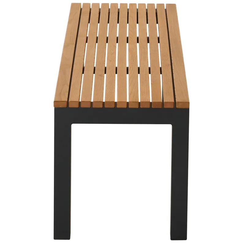 Siena Garden Bozen Bank ohne Rückenlehne 2-Sitzer Robinienholz FSC® 100% natur Lagerräumung