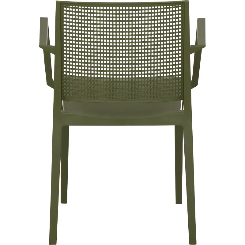 Siena Garden Urban Lights Square Stapelsessel Polypropylen olive Letzte 3 Tage