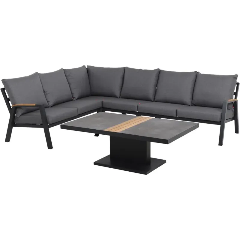 Siena Garden Lindos Lifttisch Keramik anthrazit Discount Store für neue Produkte