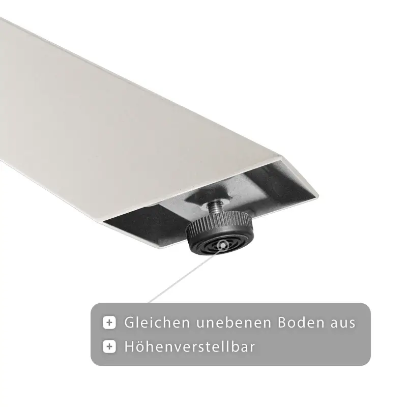 Siena Garden Sincro Ausziehtisch Keramik washed-grey Nur noch ein Tag übrig