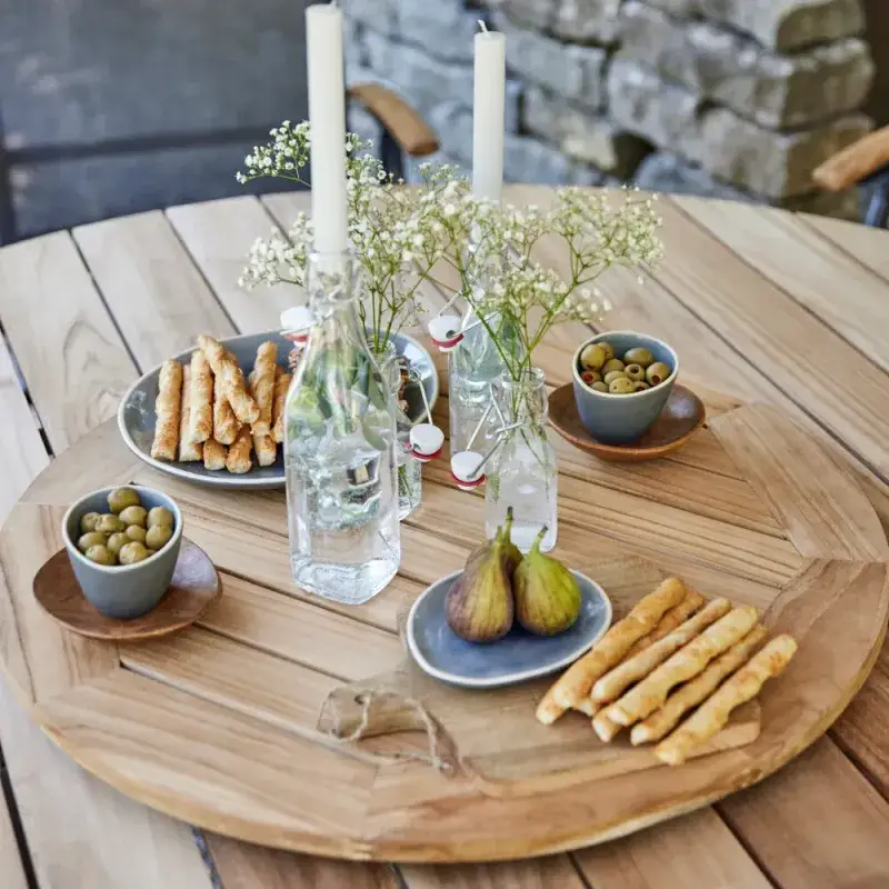 Siena Garden Lazy Susan Drehteller Teakholz FSC® 100 % natur Hotsell