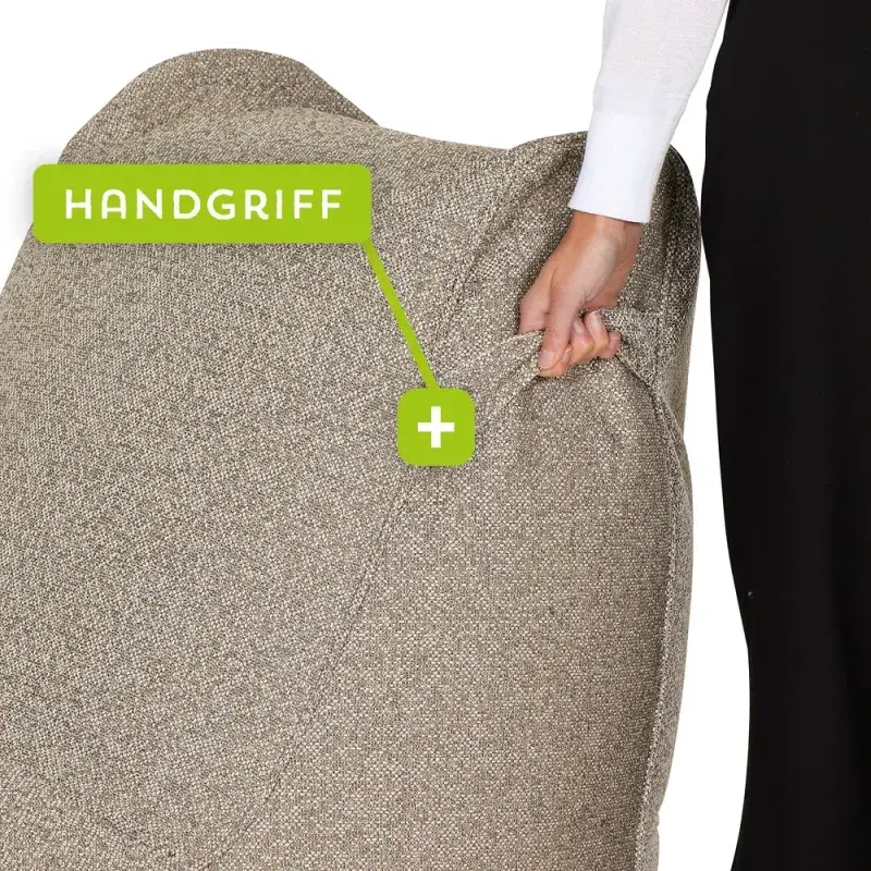 Siena Garden FEEL.U Sitzsack Polypropylen deep sand inkl. Schutzhülle Schlussverkauf