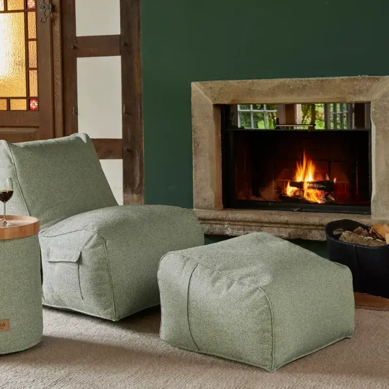 Siena Garden FEEL.U Hocker Polypropylen Soft Green Meist gekauft