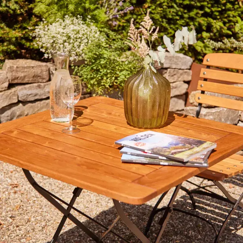 Siena Garden Peru III Klapptisch Robinienholz FSC® 100 % natur Limitierter Zeitrabatt