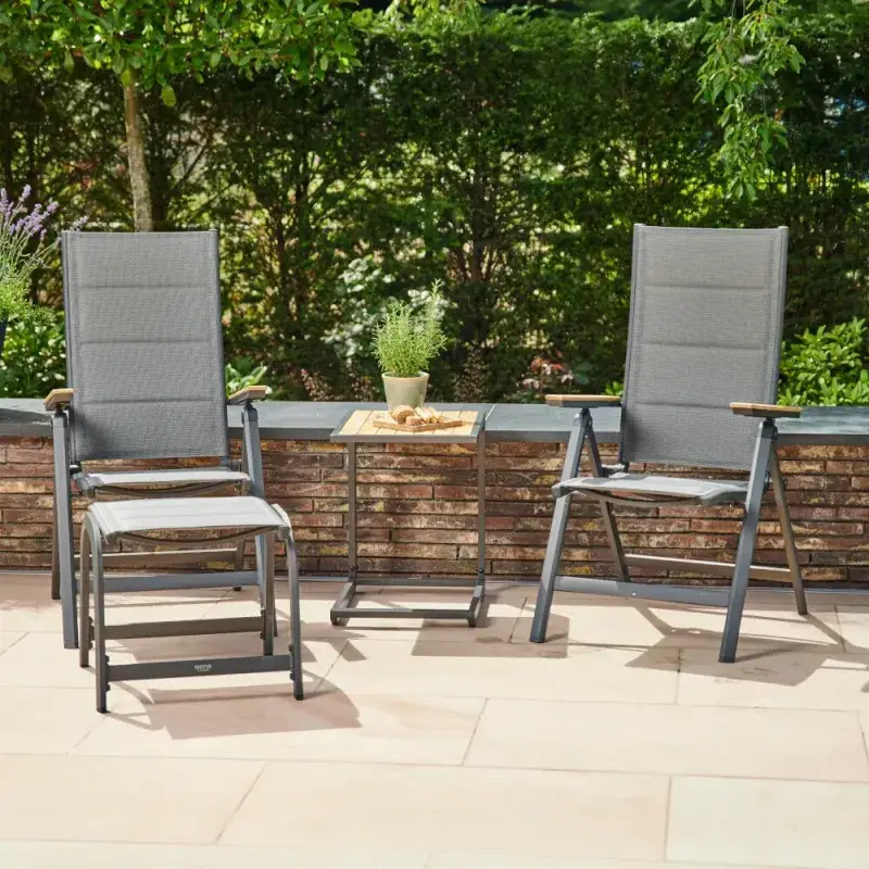 Siena Garden Vinto Beistelltisch Teakholz FSC® 100 % natur Rabatt