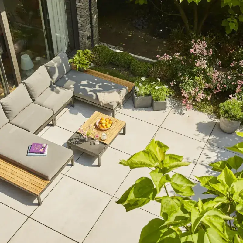 Siena Garden Alvida Recamiere rechts Ranotex®-Gewebe grau Exklusivangebot