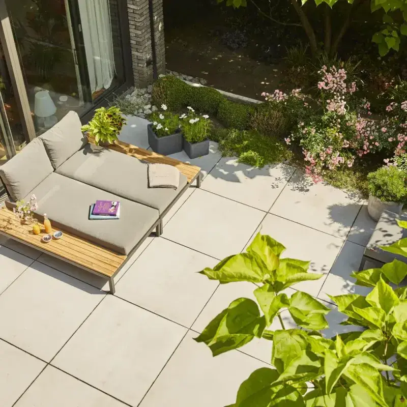 Siena Garden Alvida Recamiere rechts Ranotex®-Gewebe grau Exklusivangebot