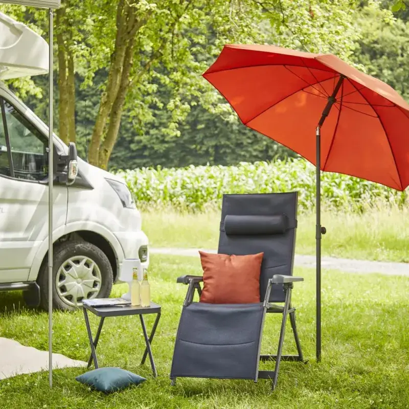 Siena Garden Premium Campinghocker AirMesh dunkelblau Preisnachlass