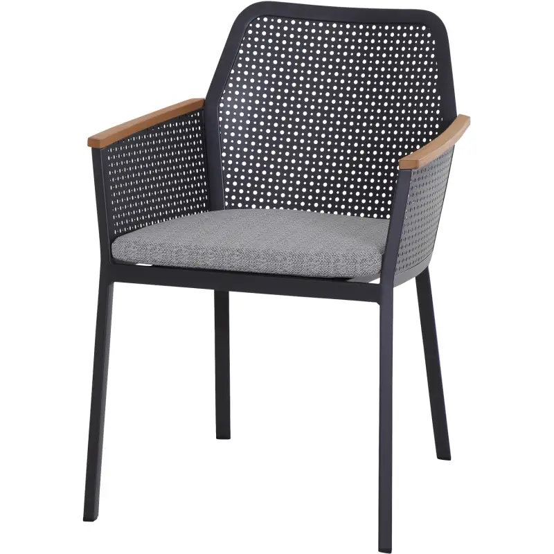 Siena Garden Preston Gartensessel Polyester blau-grau Black Friday