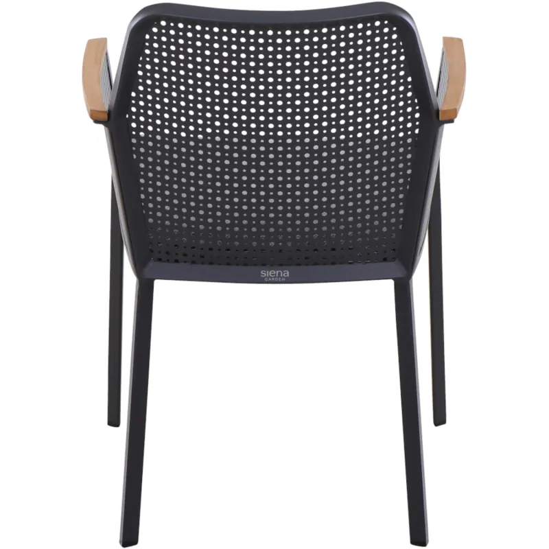 Siena Garden Preston Gartensessel Polyester blau-grau Black Friday