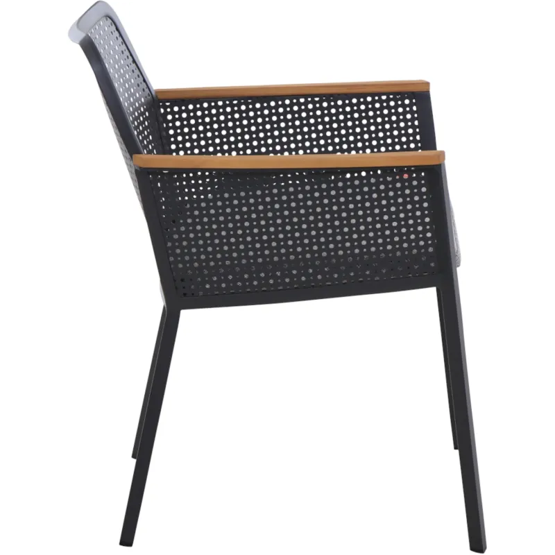 Siena Garden Preston Gartensessel Polyester blau-grau Black Friday