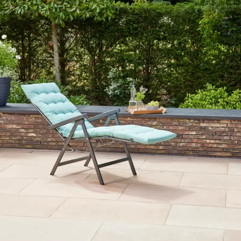 Siena Garden Elda Relaxsessel Stahl matt anthrazit Muttertagsangebot