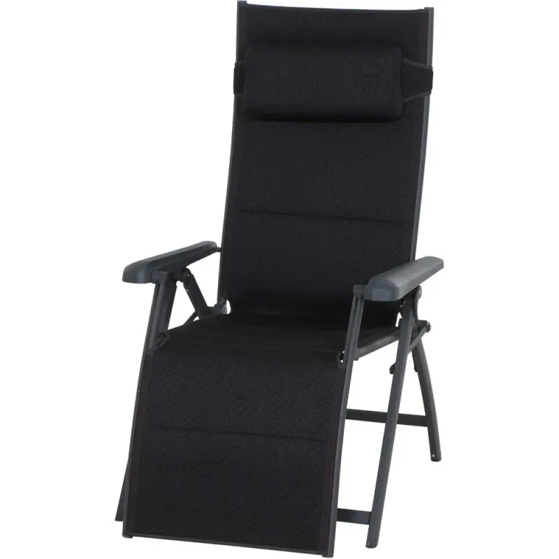 Siena Garden Premium Campingrelax AirMesh anthrazit Vatertagsangebot