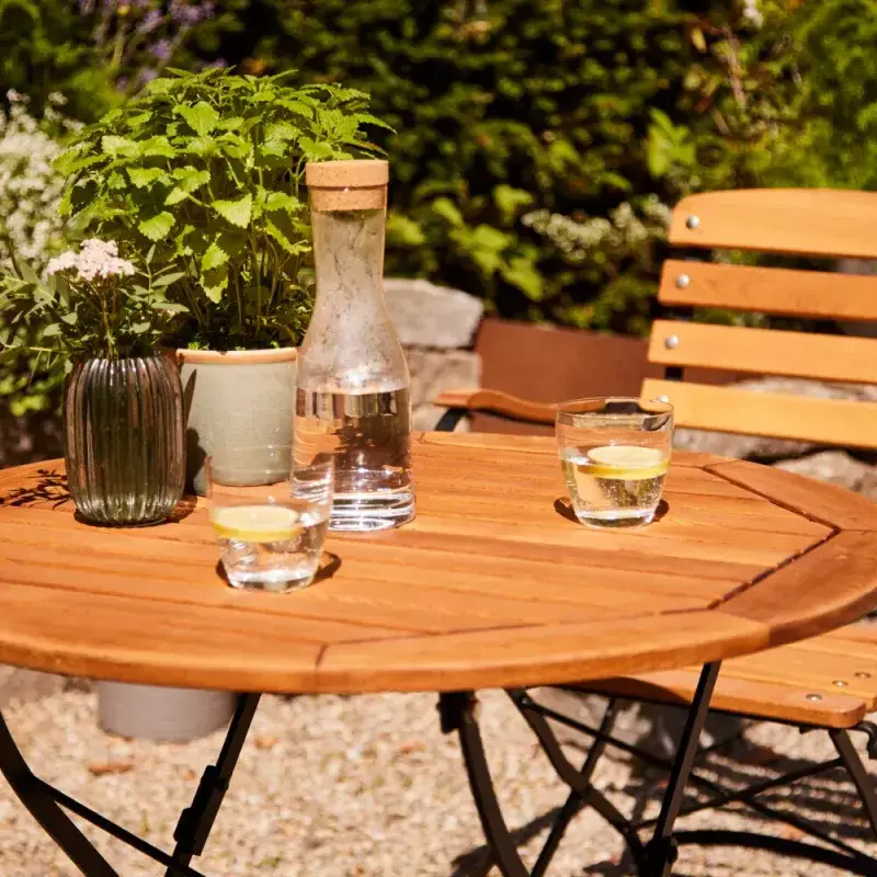 Siena Garden Peru III Klapptisch Robinienholz FSC® 100 % natur Jubiläumsangebot