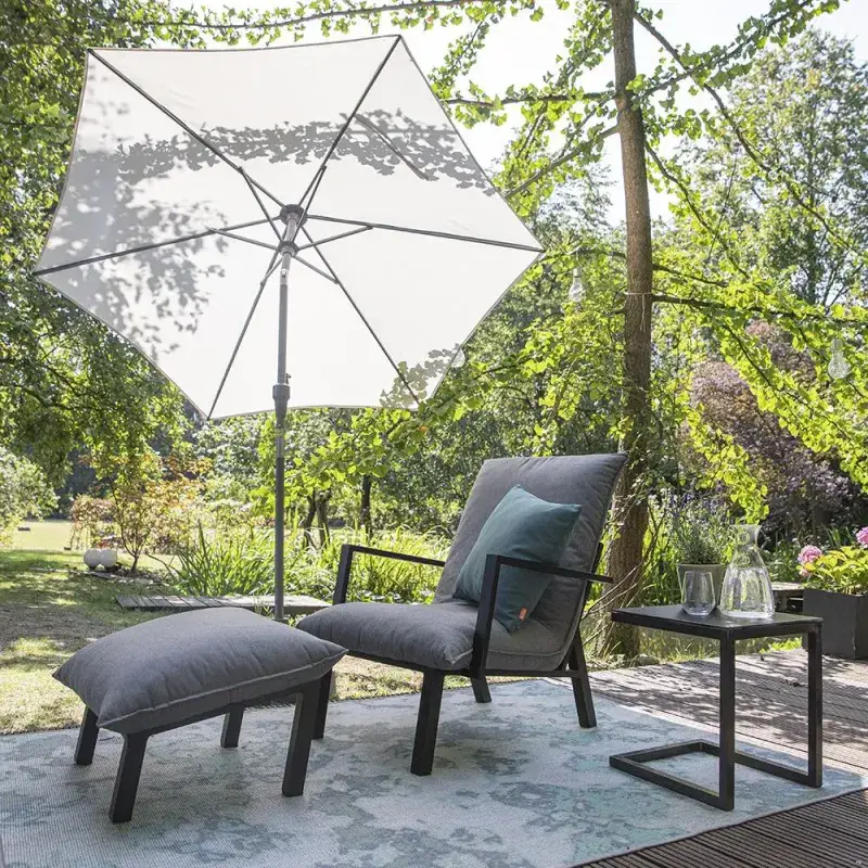 Siena Garden Avio Mittelstockschirm Ø 250 cm rund Tägliche Deals
